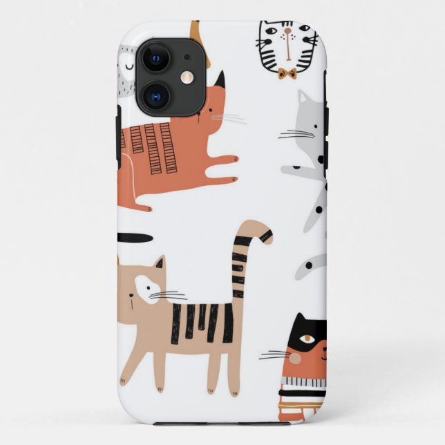 Cat pattern Case-Mate iPhone case (Back)