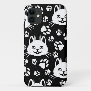 Cat pattern iPhone 11 case