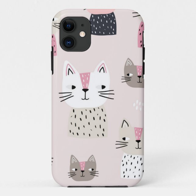 Cat pattern Case-Mate iPhone case (Back)