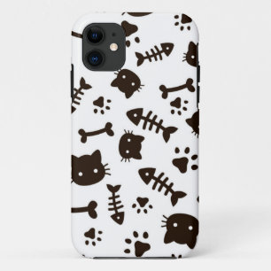 Cat pattern iPhone 11 case