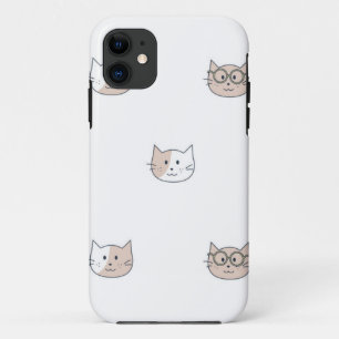 Cat pattern iPhone 11 case
