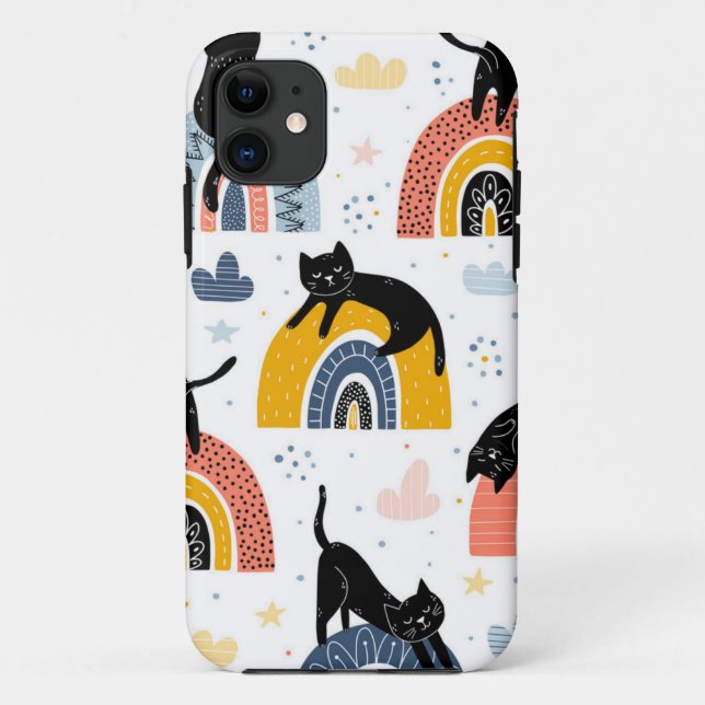 Cat pattern Case-Mate iPhone case (Back)