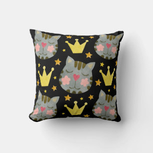 Cat Pattern Cute Pets Animals Cushion