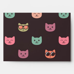 Cat pattern envelope