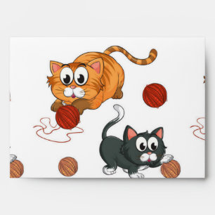 Cat pattern envelope
