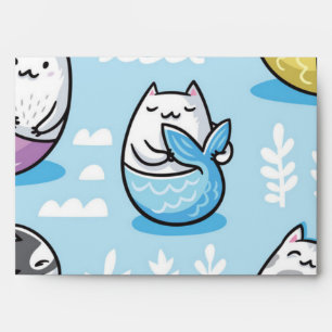 Cat pattern envelope