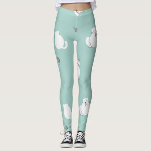 Cat pattern leggings