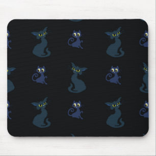 Cat pattern mouse mat