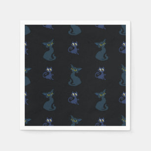 Cat pattern napkin