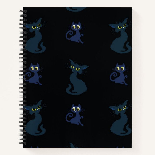 Cat pattern notebook (Front)
