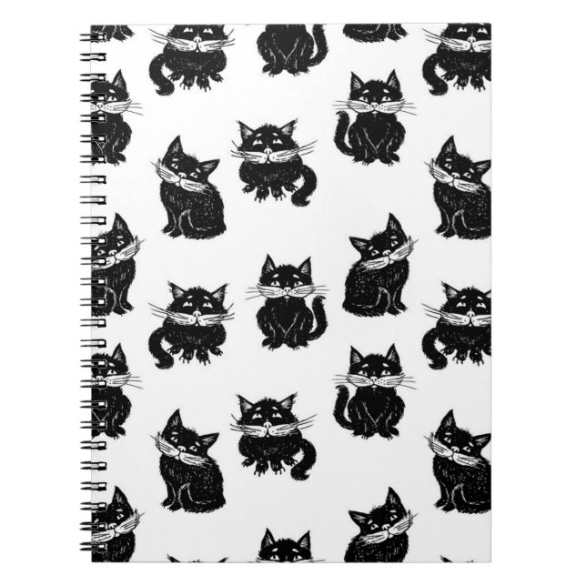 Cat pattern notebook (Front)
