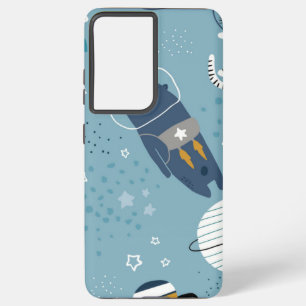 Cat pattern samsung galaxy case