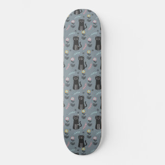 Cat Pattern Skateboard