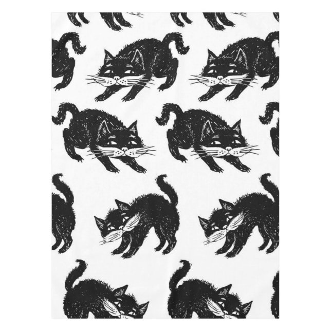 Cat pattern tablecloth (Front)