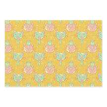 Cat Pattern Wrapping Paper Sheets