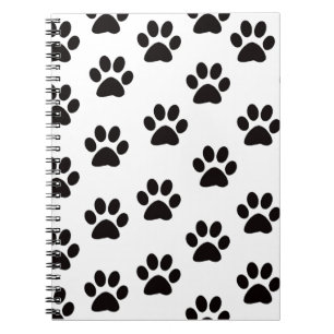 Cat Paw Prints Notebook
