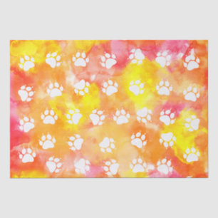 Cat Paw Prints Tissue Paper