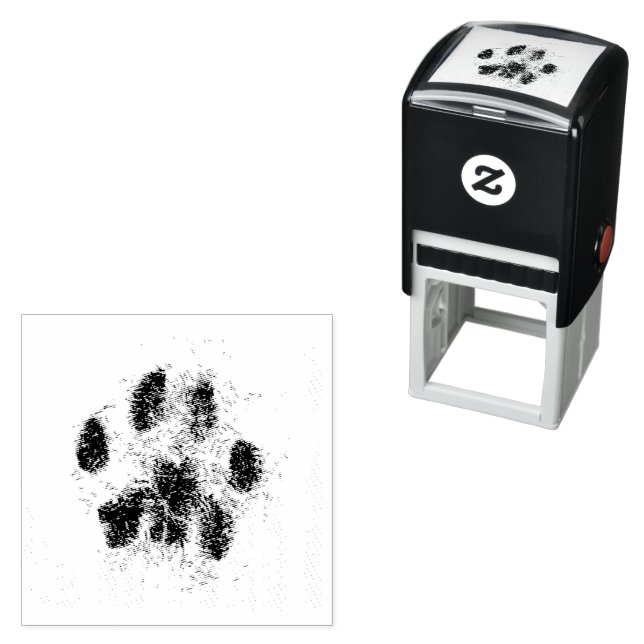 Cat Paw Self-inking Stamp (In Situ)