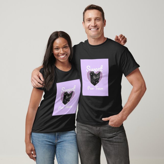 Cat Paw Team: Feline Fan Club T-Shirt (Unisex)