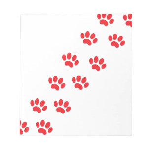 Cat Paws Feet Notepad