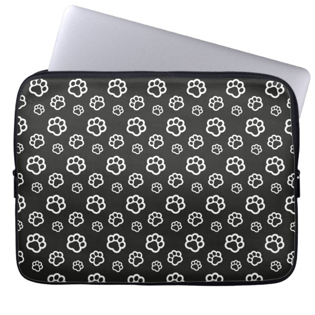Cat Paws Laptop Sleeve (Front)