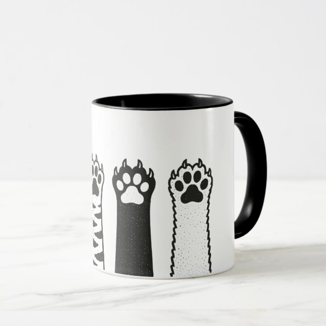 Cat Paws Mug (Front Right)