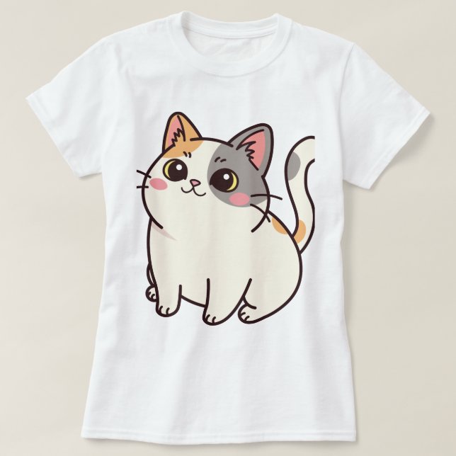 cat Paws of Cutenessand lovely T-Shirt (Design Front)