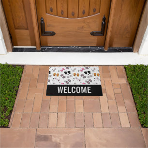 Cat Paws Pattern Doormat