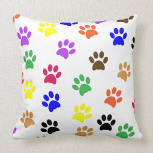 cat paws pillow