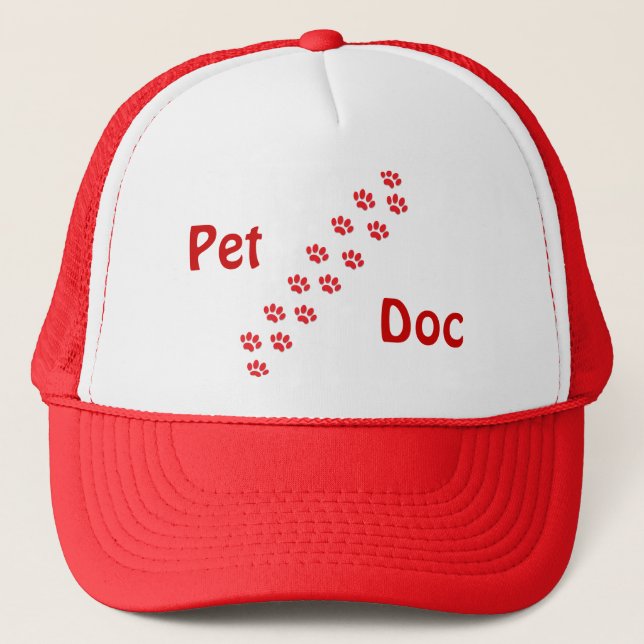 Cat Paws Trucker Hat (Front)