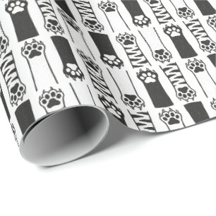 Cat Paws Wrapping Paper