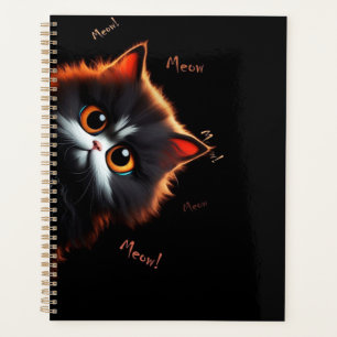 Cat peeping planner