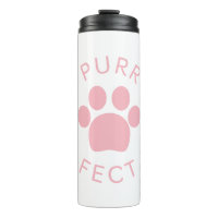 Cat Perfect Pink Purr Paw Print