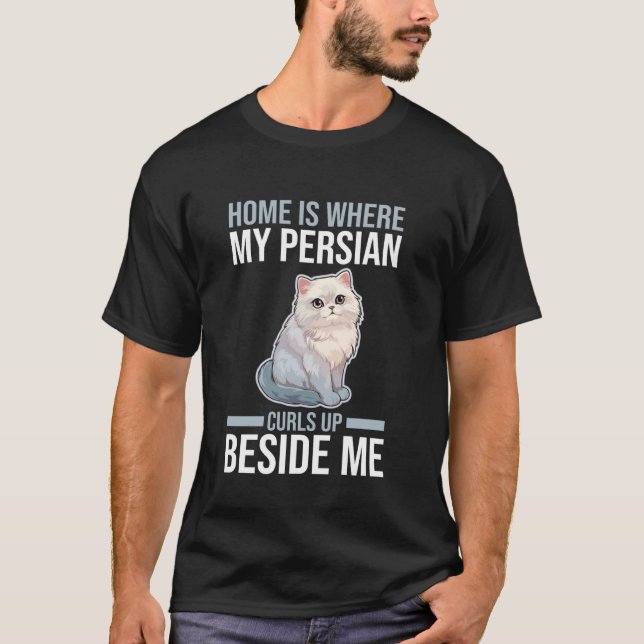 Cat Persian T-Shirt (Front)
