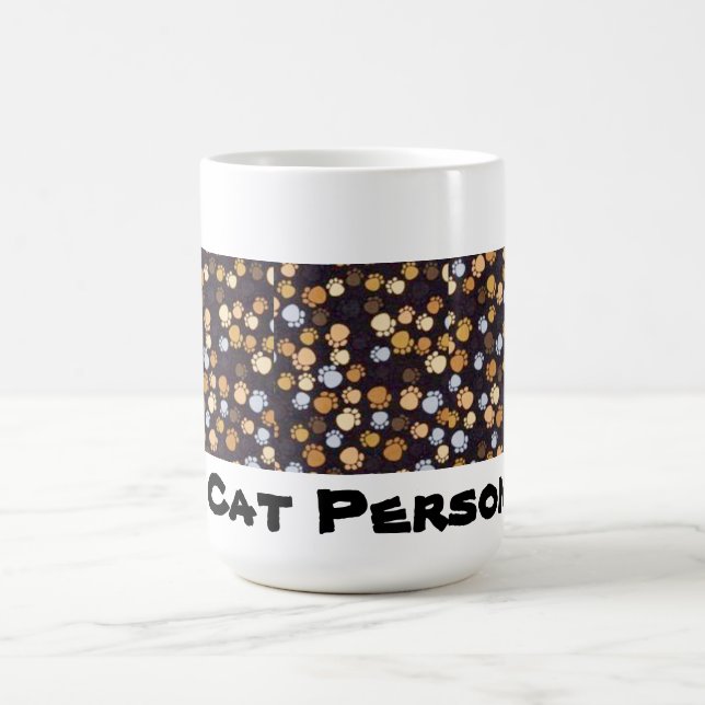 Cat Person Coffee Mug (Center)
