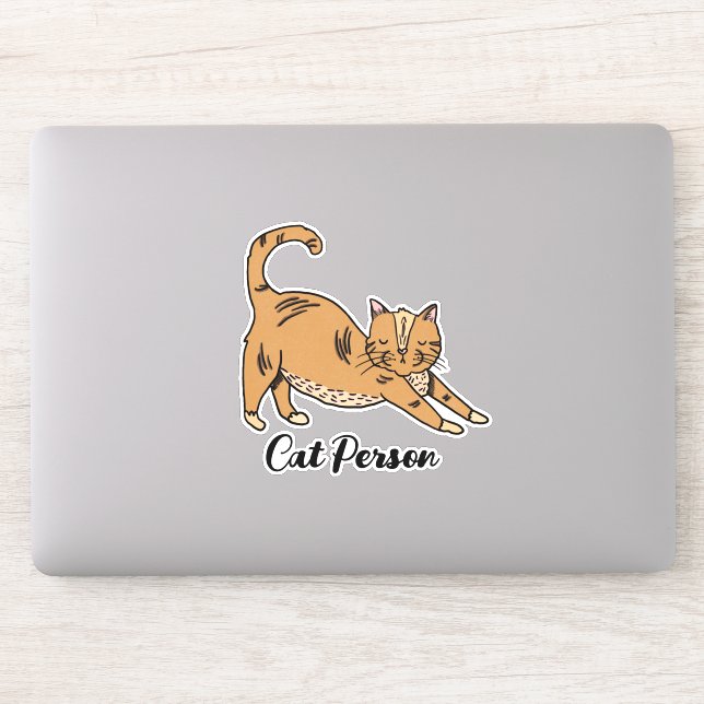 Cat Person Cute Illustrated  (Computer)