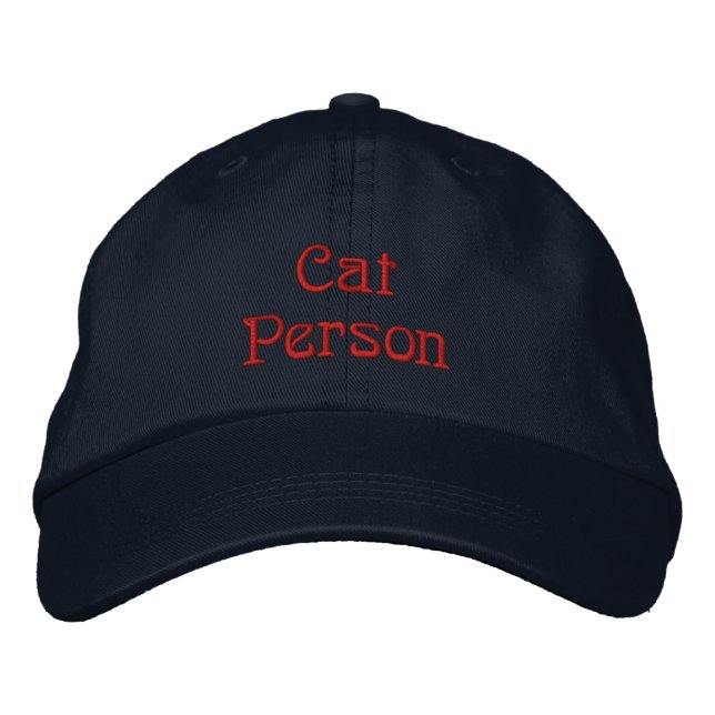Cat Person Hat (Front)