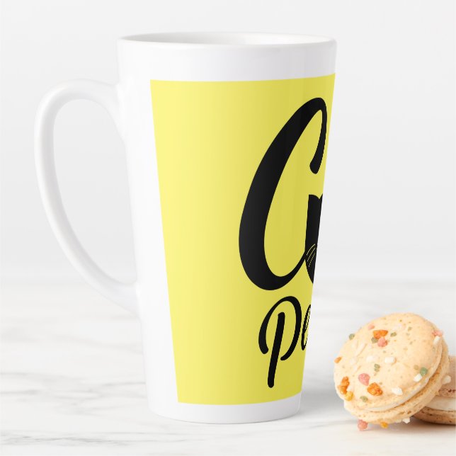 Cat Person Latte Mug (In Situ)