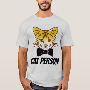 CAT PERSON T-Shirts