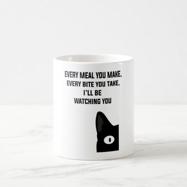 Cat Pet Cats Kitten Cat Lover Cute Funny Gift Idea Coffee Mug (Center)