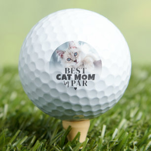 Cat Pet Photo Golf Balls