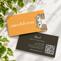 Cat Pet Sitting QR Code