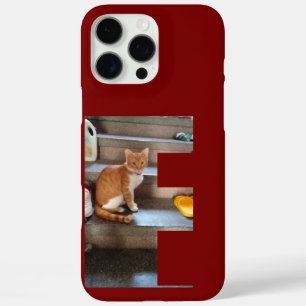 Cat Photo and Name , F, Custom Case-Mate iPhone 16 Pro Max Case