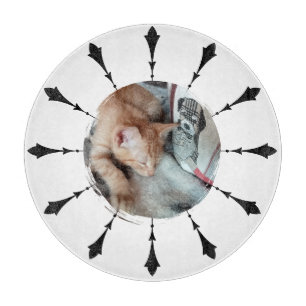 Cat Photo , Humour , replaceable, Funny Cutting Board