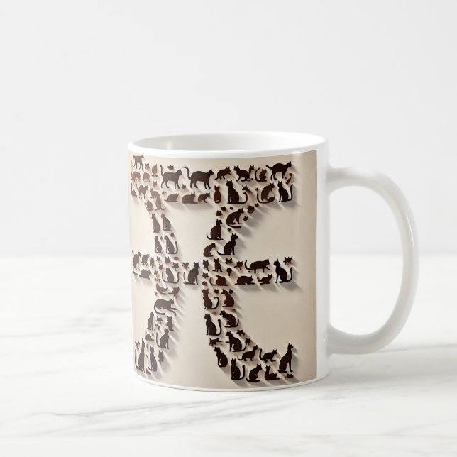 Cat Pi Coffee Mug (Right)