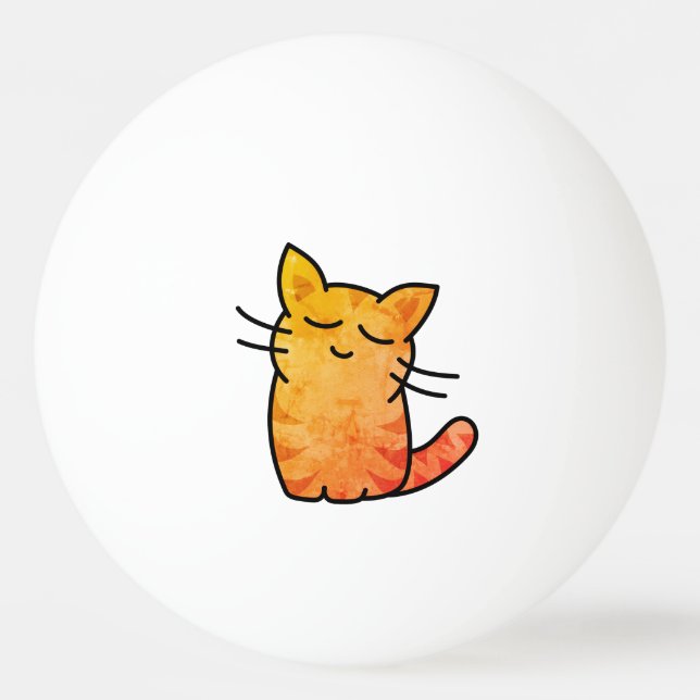 Cat Ping Pong Ball (Front)