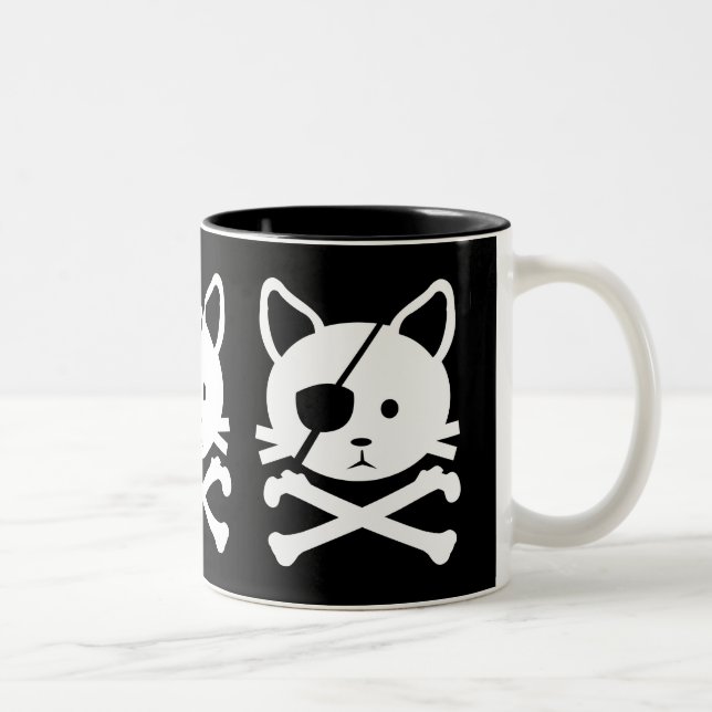 Cat Pirate Mug (Right)