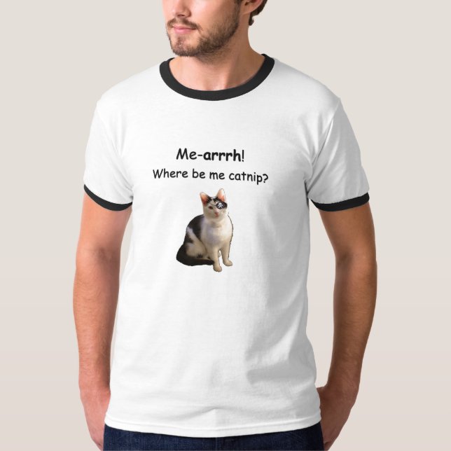 Cat pirate T-Shirt (Front)