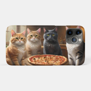 Cat Pizza Night, iPhone 11 Pro Case