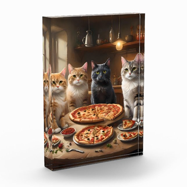 Cat Pizza Night, Photo Block (Left)